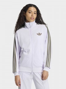 adidas Originals Firebird Track Top Loose Frozen Purple / Olive Strata