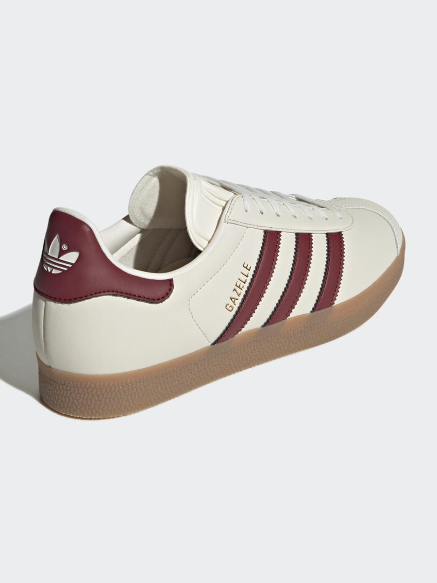 Adidas originals gazelle leather women's hot sale