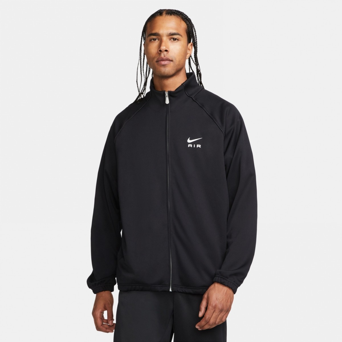 Black nike air jacket best sale