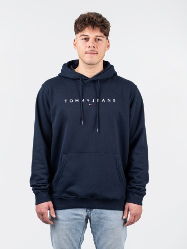 Tommy Jeans Linear Logo Hoodie | DM0DM17985-C1G | Sneaker Twins Store