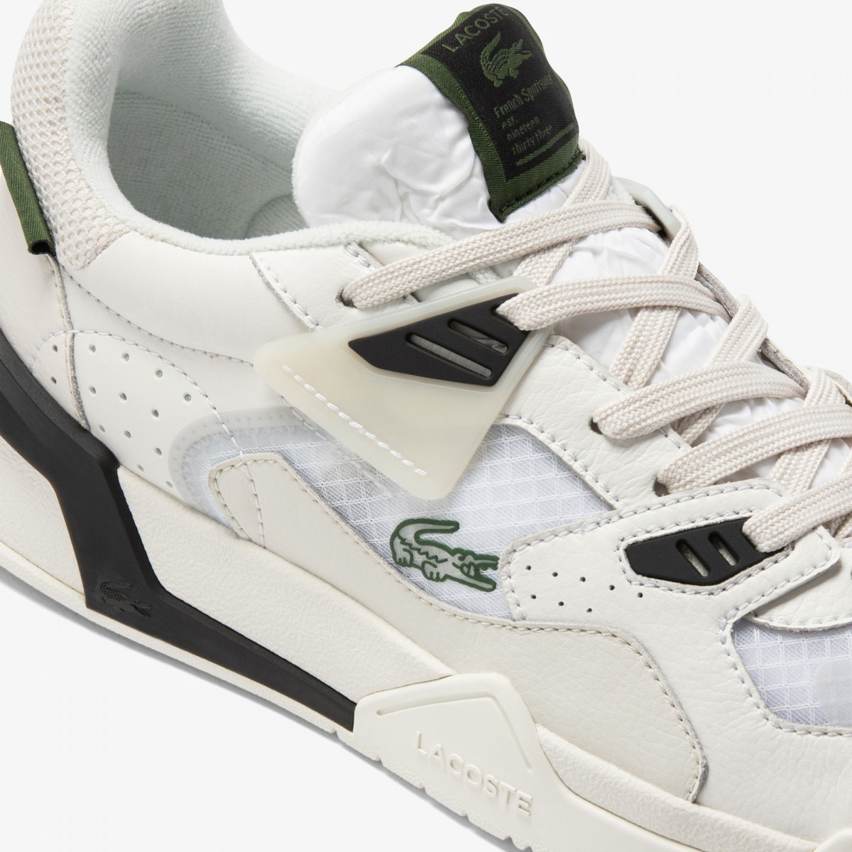 Lacoste sales leather sneaker
