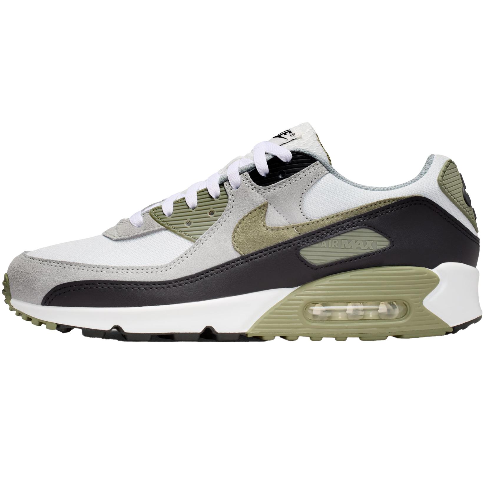 Air Max 90 Summit White / Light Pumice / Black / Silver 45 Herren